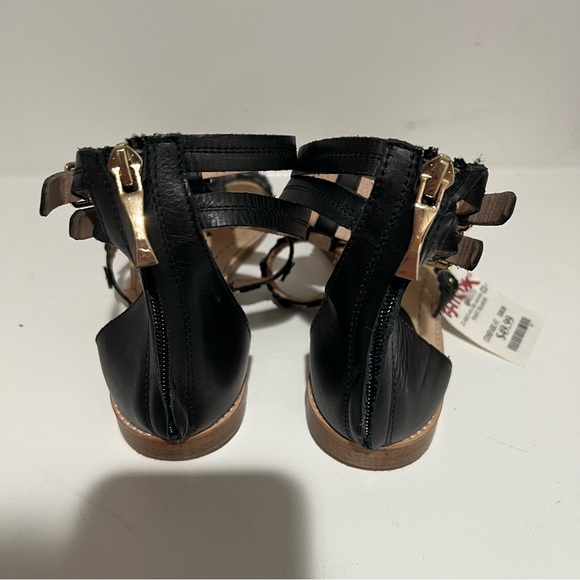 Kate Spade Black Floral Strap Sandals - Picture 4 of 6